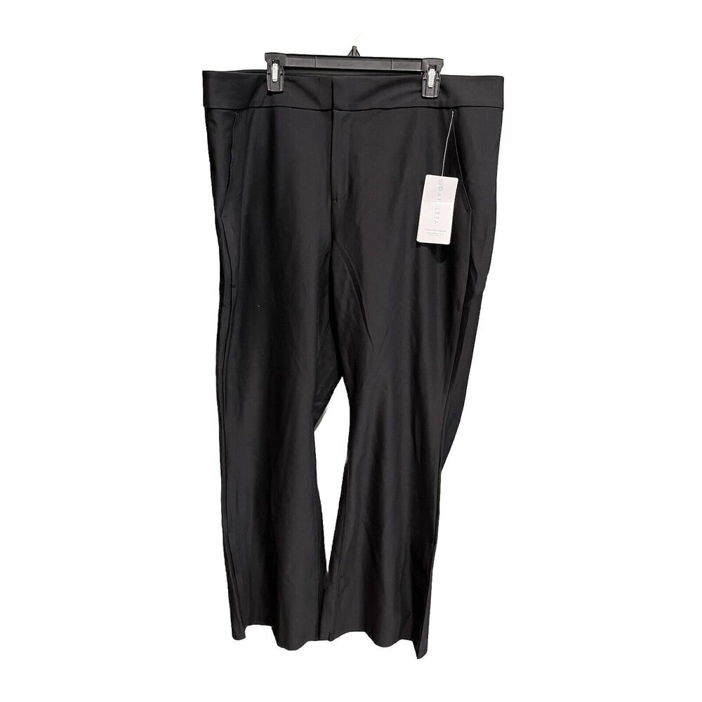 Athleta Black Stellar Flare Trouser Women's Pants Size 22